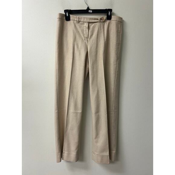 Adrienne Vittadini Tan Dress Pants Sz 10 - Picture 1 of 3